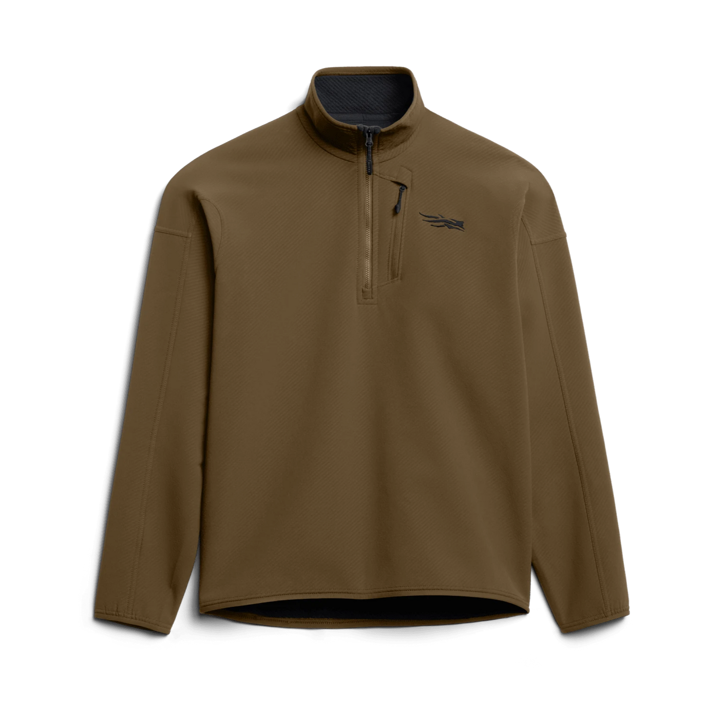 Sitka Alpha Fleece 1/4 Zip Pullover in Coyote