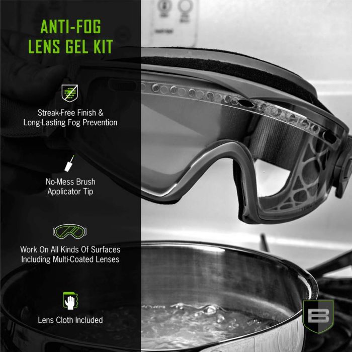 Breakthrough Clean Technologies Anti-Fog Lens Gel Kit