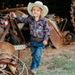 Shea Baby Rodeo Road Black Long Sleeve Pearl Snap Shirt