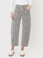 Lovervet High Rise Leopard Print Utility Barrel Jeans