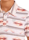 Rock & Roll Boys' White Tribal Aztec Polo