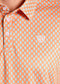 Rock & Roll Men's Orange Geo Polo