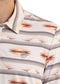 Rock & Roll White Tribal Aztec Polo