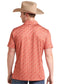 Rock & Roll Orange Gameday Print Polo