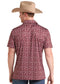 Rock & Roll Maroon Gameday Print Polo