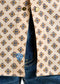 Rock & Roll Slim Fit Geo Aztec Print Short Sleeve Snap Shirt