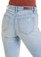 Rock & Roll Denim Distressed High Rise Light Wash Bootcut Jeans