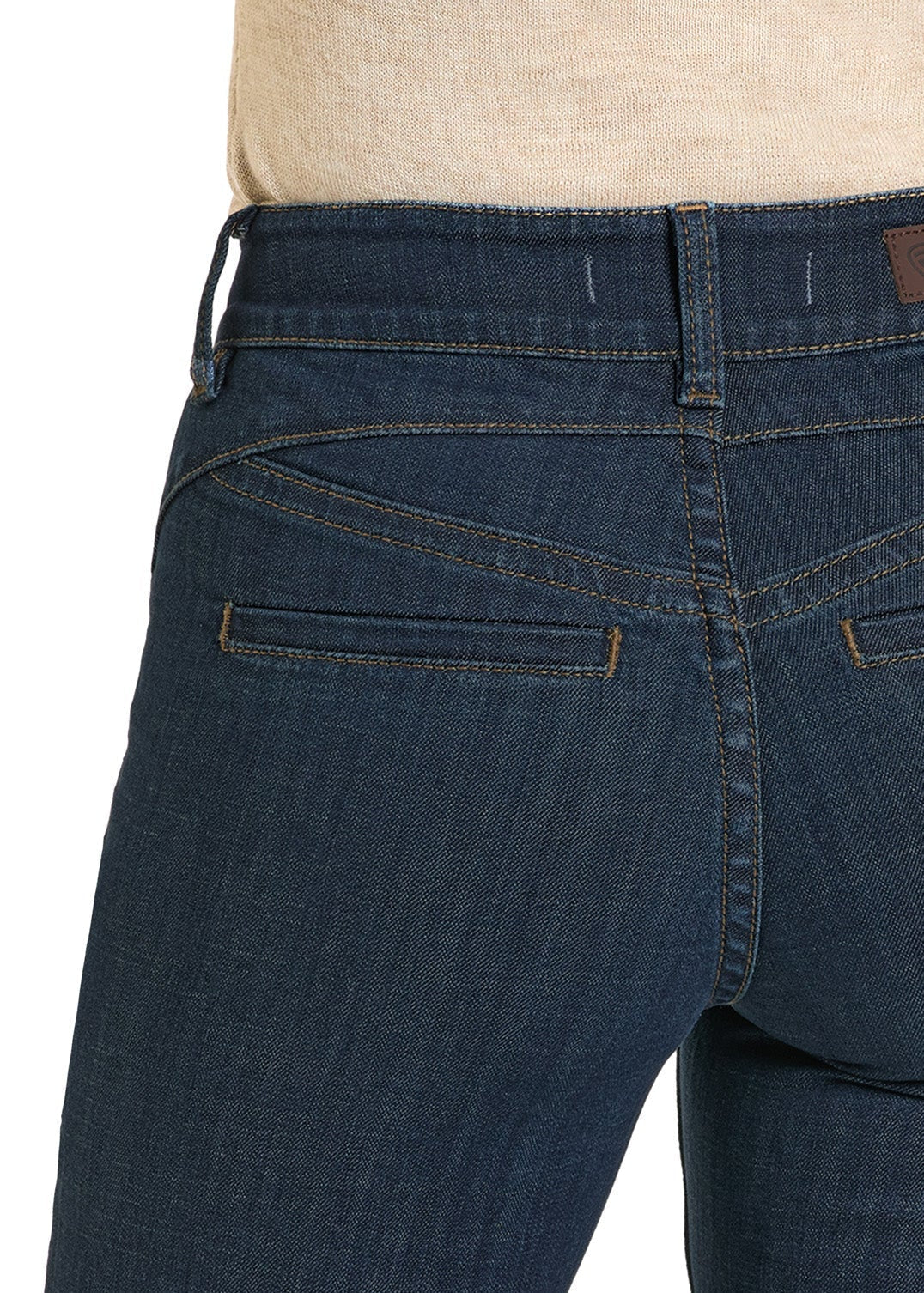 Rock & Roll High Rise Welt Trouser Jeans