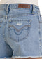Rock & Roll Denim Classic Pocket Distressed Shorts