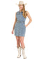 Rock & Roll Denim Sleeveless Denim Dress
