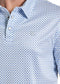 Panhandle Slim Blue Aztec Diamond Performance Polo