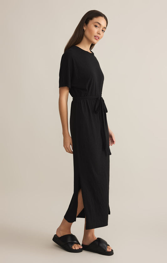 Z Supply Mirada Midi Dress in Black