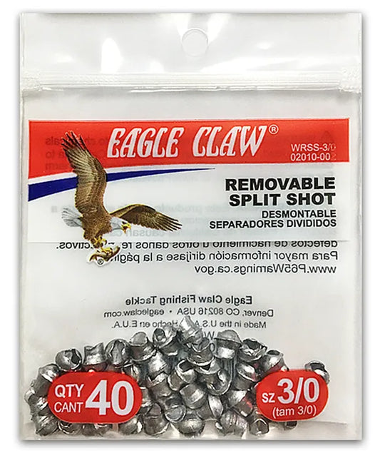 Eagle Claw Removable Split-Shot Sinker