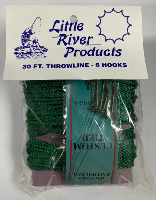 Little River 30' Throwline with 6 Hooks