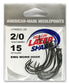 Eagle Claw Lazer Sharp Wide Gap Worm Hook