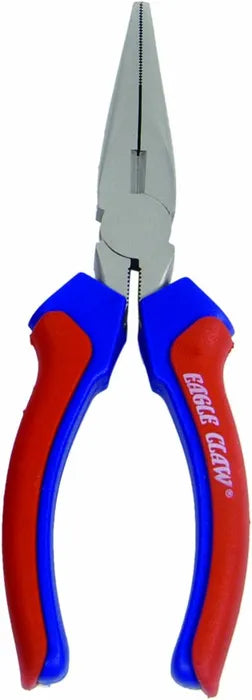 Eagle Claw 6" Soft Grip Long Nose Pliers