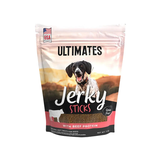 Ultimates Jerky Sticks Dog Treats - Beef