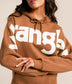 Wrangler Brown Logo Hoodie