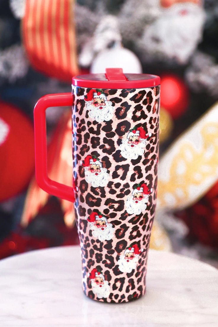 Santa Safari Chic Sleek Tumbler