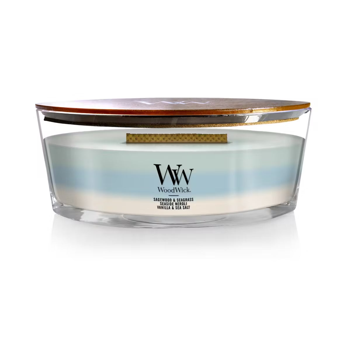 WoodWick Oceanic Trilogy Ellipse Candle