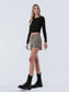 Lovervet Super High-Rise Leopard Print A Line Shorts