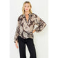 Paisley Long Sleeve Top