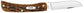 Case Peach Seed Jig Amber Bone Carbon Steel Sod Buster Jr