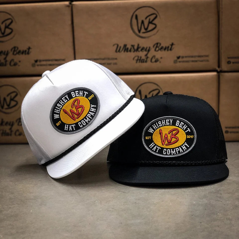 Whiskey Bent Hat Co. Fleetwood White Cap