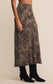 Z Supply Izabel Leopard Skirt