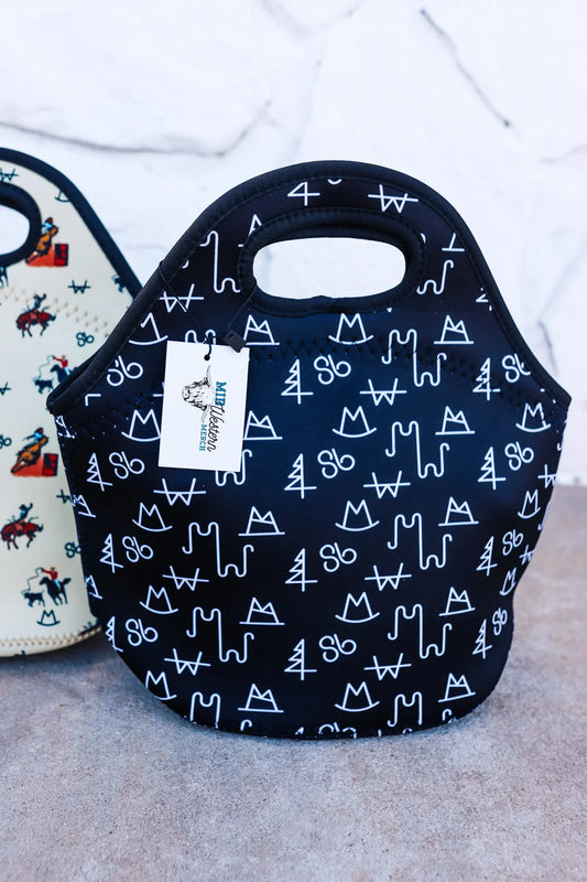 Black Brands Lunch Bag