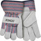 Kinco Kids' Suede Leather Palm with Safety Cuff Gloves