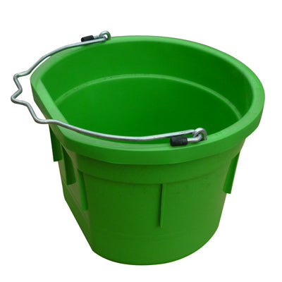 Master Rancher Flat Sided 8 Qt. Bucket - Lime Green