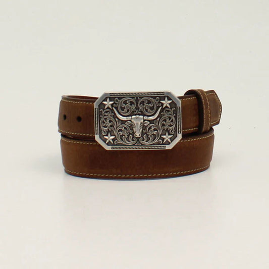 3D Boy's Longhorn Western Belt