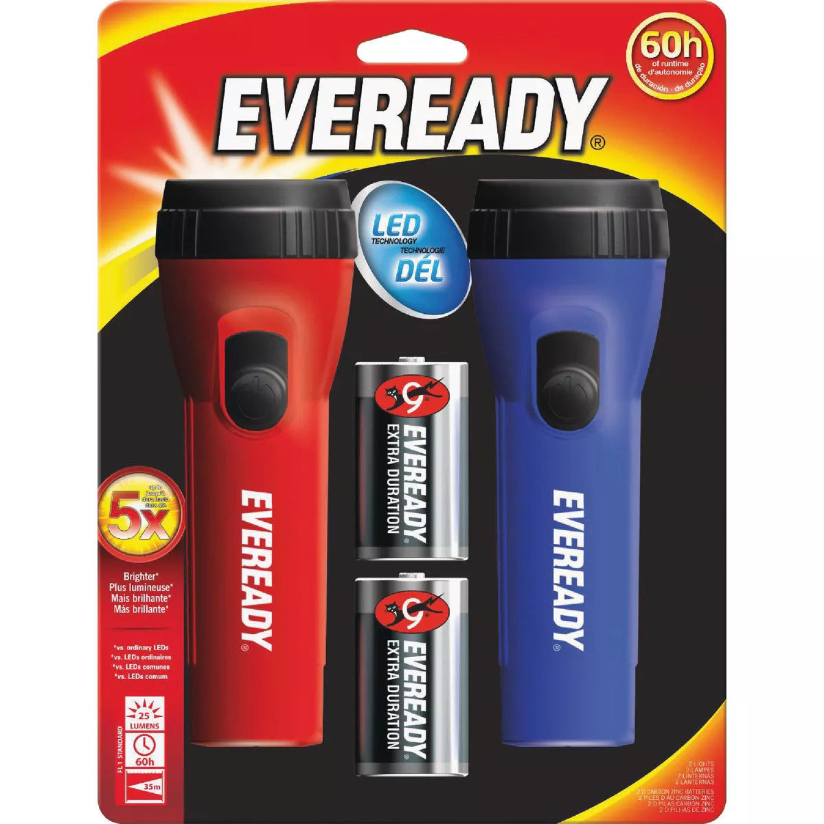 Eveready LED Flashlight Multi-Pack