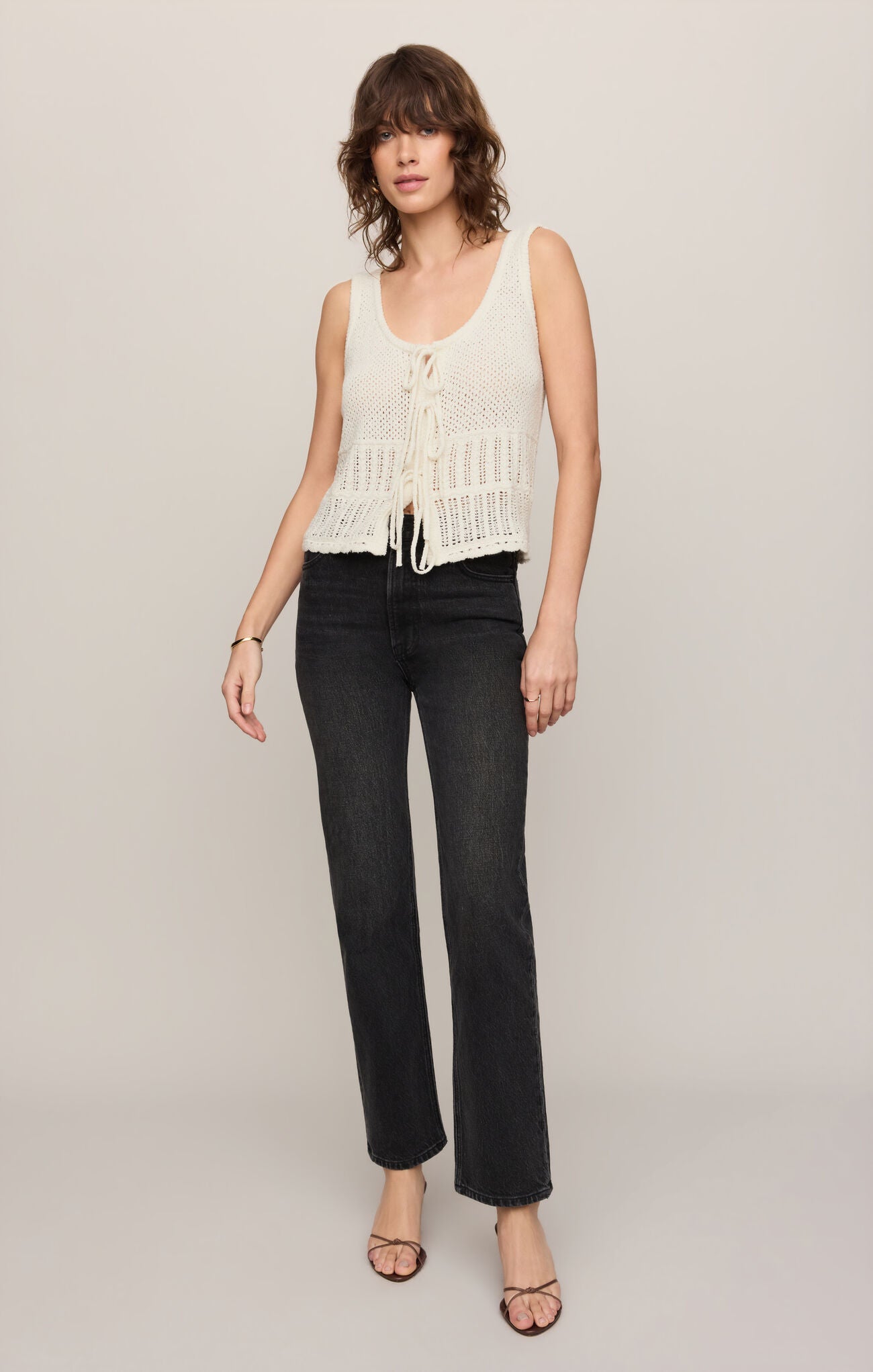 Z Supply Solano Crochet Tank in Cloud