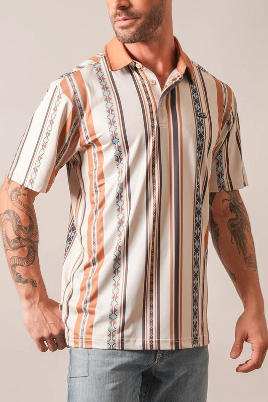 Kimes Ranch Evans Polo in Natural