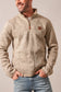 Kimes Ranch Fontana Quarter Zip in Natural