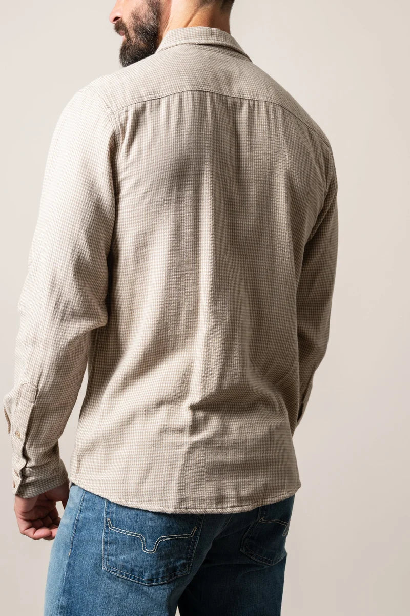Kimes Ranch Kelso Western Flannel in Natural