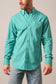 Kimes Ranch KR Team Dress Shirt in Teal