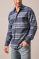 Kimes Ranch Mitch Pearl Snap Shirt in Dark Blue