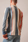 Kimes Ranch ZT Wyatt Striped Rugby Shirt in Dark Blue