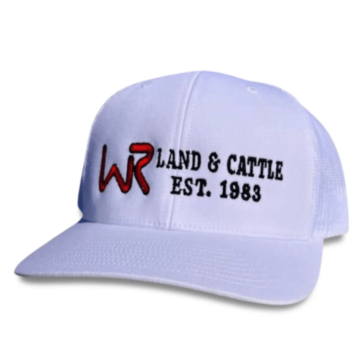 Whiskey Bent Hat Co. Land & Cattle Cap in White