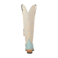 Lane Boots Sandaga Knee High in Powder Blue Ostrich