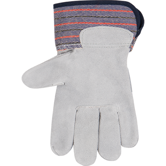 Kinco Kids' Suede Leather Palm with Safety Cuff Gloves