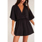 Z Supply Tallula Jersey Romper in Black