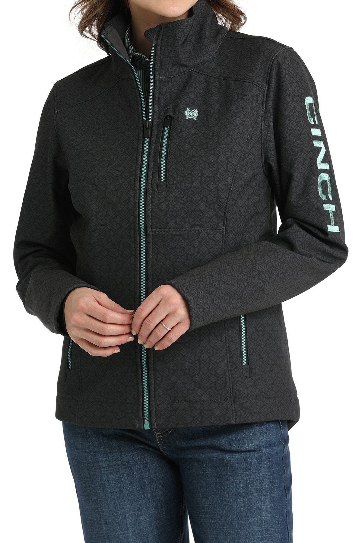 Cinch Women's Black Concealed Carry Bonded Jacket