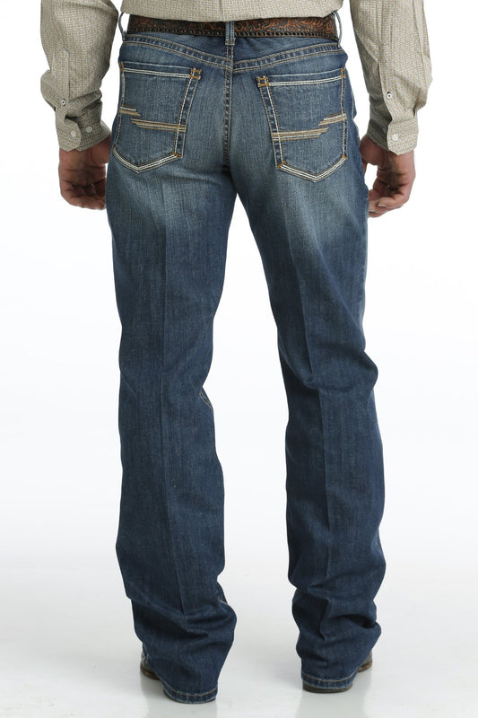 Cinch Men's Relaxed Fit Grant Dark Stonewash Jean