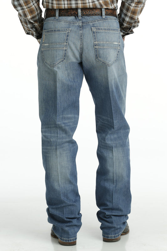 Cinch Men's Loose Fit Sawyer Medium Stonewash Jean