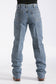 Cinch Men's Green Label Relaxed Fit Jeans in Medium Stone