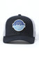 Cinch Men's Flexfit Black and Blue Trucker Cap